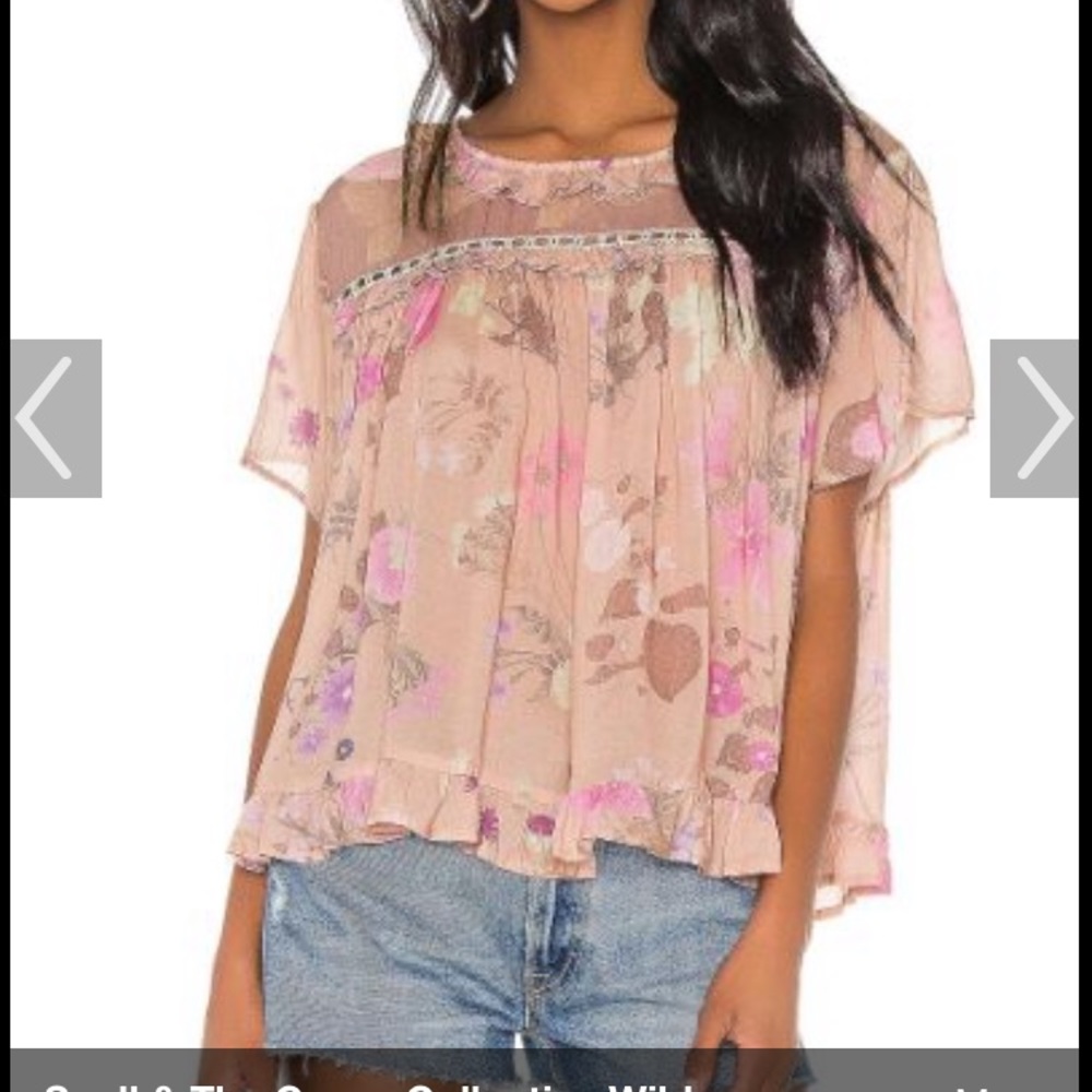 ✨Spell and the Gypsy Collective Wild Blooms top XS